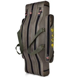 加厚鱼竿包渔具包竿包大容量杆包免拆轮钓鱼背包防水海竿大肚包