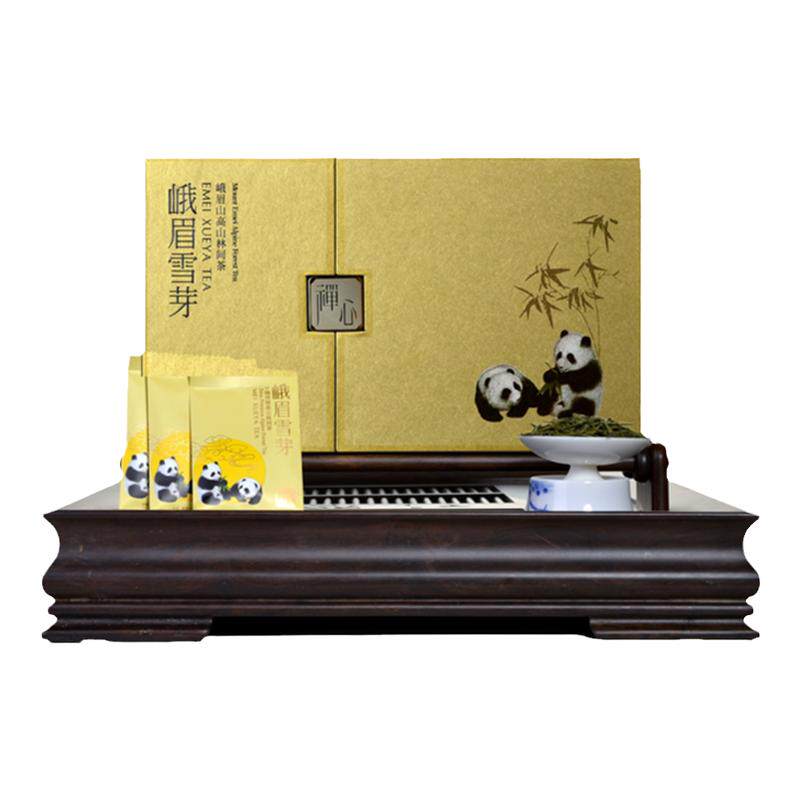 （顺丰2026新茶）峨眉雪芽禅心252g线下礼盒明前春茶高山雀舌绿茶
