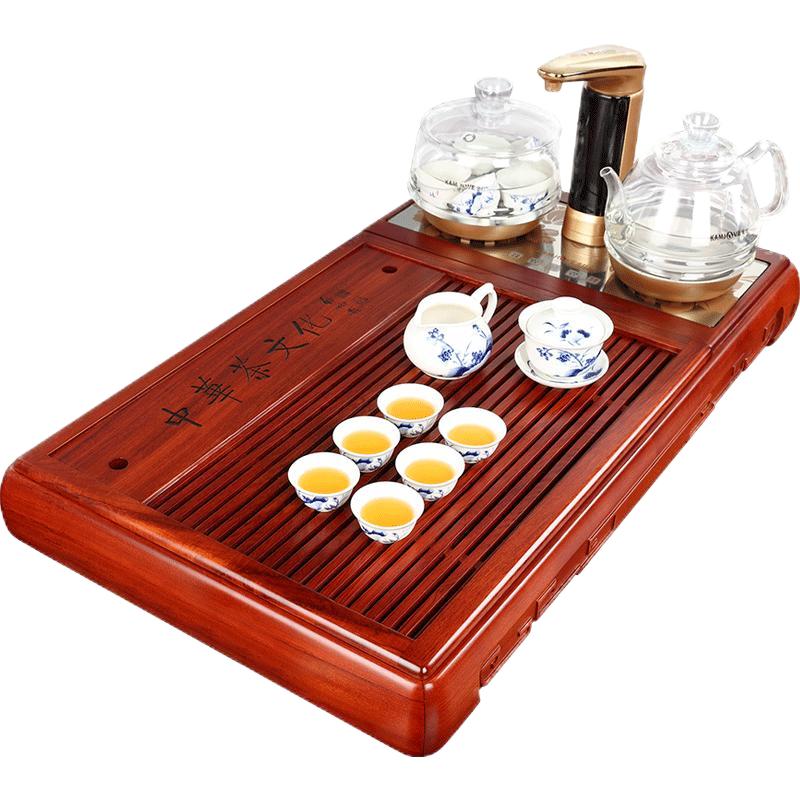 花梨木全自动功夫茶具