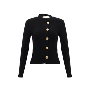 思瑞 律政俏佳人黑色套 修身通勤OL短外套+包臀裙+西装中长裙