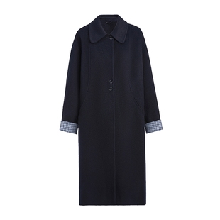 FIVE PLUS韩系呢子外套通勤羊毛骆驼绒双面呢大衣25新毛呢外套