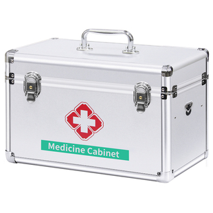 医药箱家用药物收纳盒手提大容量急救箱药箱家庭装出诊箱小医疗箱