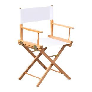 实木导演椅户外折叠便携休闲露营帆布靠背椅子蝴蝶椅沙滩椅吧台椅