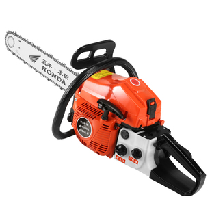 进口五羊本田油锯手持式大功率汽油锯链条伐木锯四冲程锯木砍树机