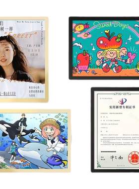 学校推荐a4磁性展示贴磁力贴相框