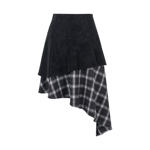 无以幻象 x 陈太太CHENTAITAI 可拆卸不对称半裙