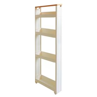 12.5cm门后置物架窄缝夹缝极窄抽拉收纳柜抽拉窄款窄边拉篮窄柜架