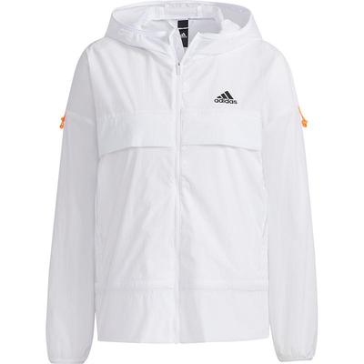 阿迪达斯女子连帽运动夹克外套