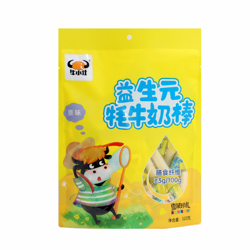 牛小壮益生元牦牛奶棒酸奶小吃