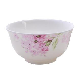 骨瓷碗吃饭碗4个家用小碗好看的碗简约防烫餐具创意网红陶瓷碗