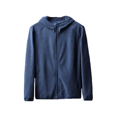 双面摇粒绒潮牌秋冬季拉链外套