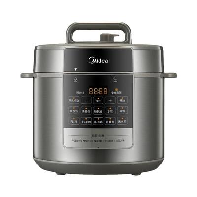 美的电压力锅家用5L大容量高压锅