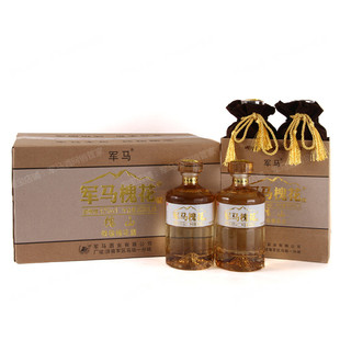 军马酒槐花香酒槐山礼盒酒口感顺柔42度低度酒东营两瓶包邮
