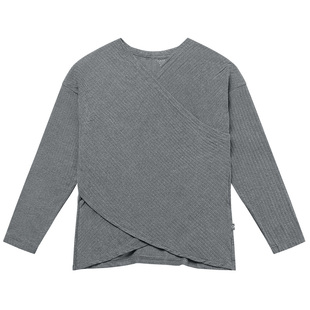 NestDesigns哺乳上衣孕妇装月子服产后哺乳衣秋冬竹纤维哺乳内搭