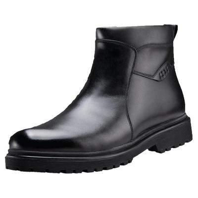 冬季皮毛一体男鞋3515羊毛皮鞋