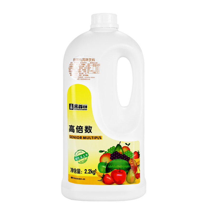 鲜活猕猴桃汁奇异果汁浓缩果汁果茶冲饮奶茶店专用浓浆商用2.2kg
