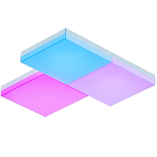 Nanoleaf幻彩模块化智能LED彩光客厅方形护眼随屏同步天空吸顶灯