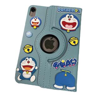 哆啦A梦公仔oppopadse保护套11英寸旋转皮套air10.36艺术家限定款一加平板壳11.6二代opd2101防摔pad3pro12.1