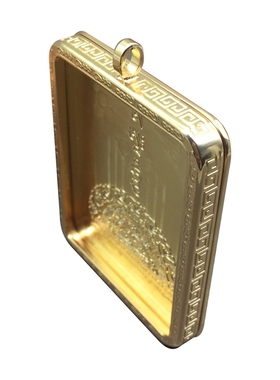 微型唐卡盒子纯铜吊坠盒多种颜色