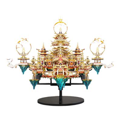 拼酷凌霄宝殿3D立体金属拼图玩具