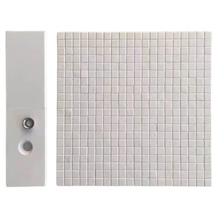 耐磨陶瓷片氧化铝10*10mm17.5*17.5高温胶粘马赛克陶瓷内衬板贴片