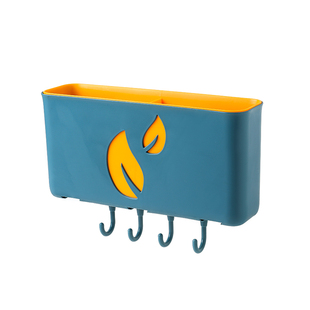 电动牙刷置物架免打孔卫生间壁挂式牙膏牙具挂架放梳子收纳筒神器