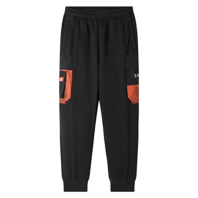 安踏童装男童加绒裤子运