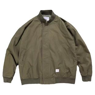WTAPS MADNESS 余文乐潮牌工装夹克外套男士军事风宽松休闲棒球服