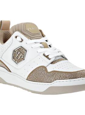 PhilippPlein/菲利普普兰男士运动休闲鞋小牛皮合成纤维鞋垫新款