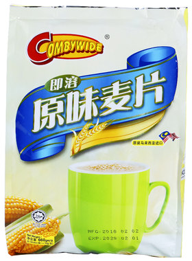 马来西亚进口即溶原味660g麦片