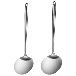 316不锈钢锅铲一体成型迷你蘑菇铲子家用炒勺铁锅铁铲炒菜勺套装