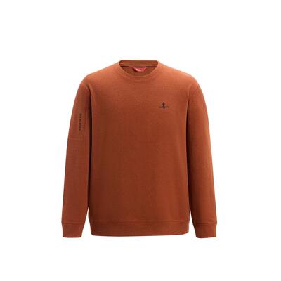 【POLARTEC抓绒轻量保暖】比音勒芬2025秋冬新款男士圆领长袖T恤