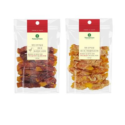 韩国训狗奖励小型犬鸭肉缠薯条