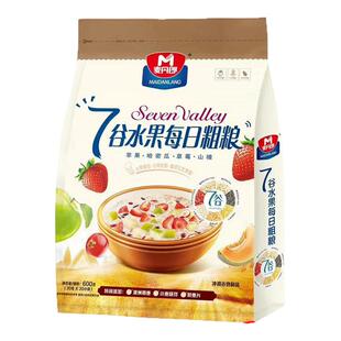 麦丹郎七谷坚果每日粗粮水果谷物燕麦片混合营养冲泡冲调袋/600