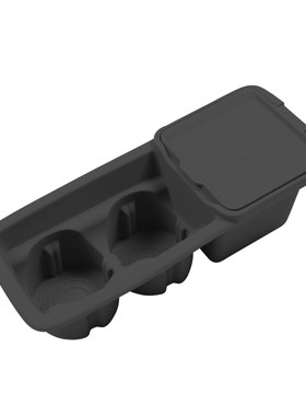 适用奇瑞iCAR V23中控水杯储物垫硅胶防滑垫收纳置物盒防污垫改装