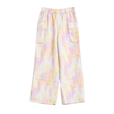 SJYP 春夏款女士扎染抽绳休闲裤银泰百货精品 301596