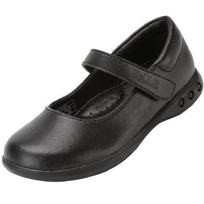 百丽童鞋儿童时尚百搭黑皮鞋秋季女童真皮学生鞋中大童英伦风单鞋