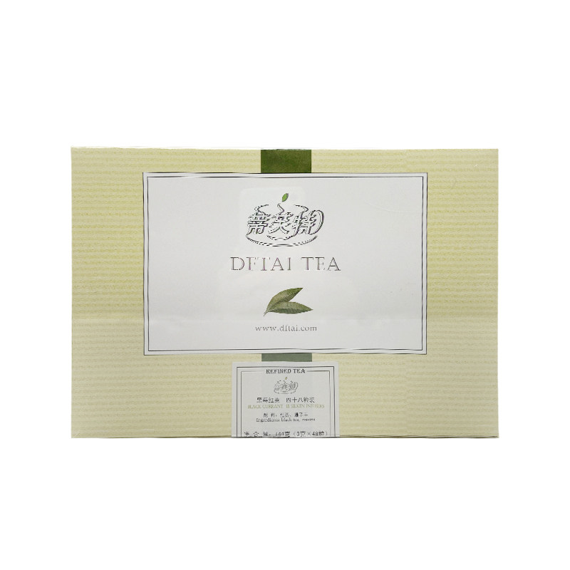 蒂芙特茶包玻璃杯具薄荷茶姜茶组合型花草袋泡茶商务红茶48粒装