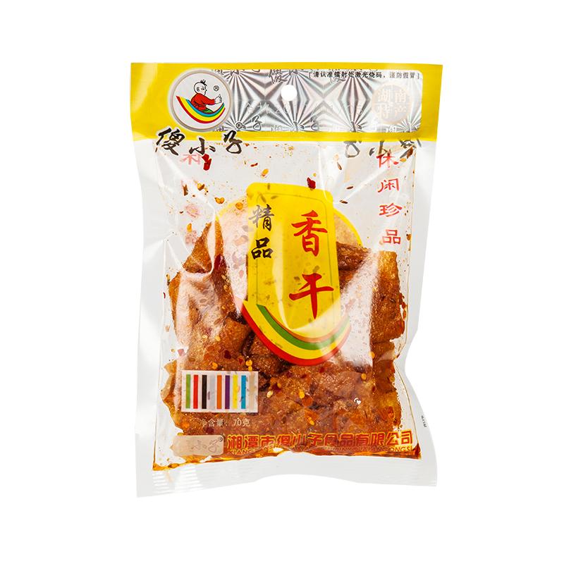 傻小子香干湖南特产豆干麻辣脆豆皮辣味零食辣条儿时怀旧童年零食