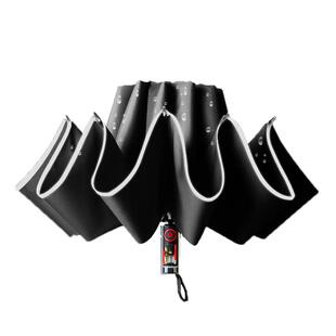 德国天珩机械MECH超厚全自动雨伞男反向伞晴雨伞折叠加固抗风大号