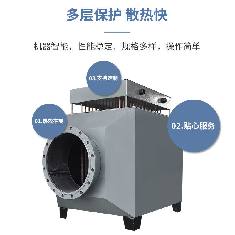 风道加热器热风机工业用烘房矿用井口空气加热机