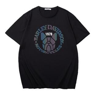 夏款特大码纯棉短袖T恤男400斤300加肥加大超大潮牌卡通印花半袖