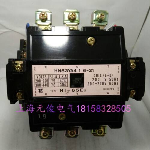 一  安川HI-65E2 AC110V交流接触器现货HN53YA416-21