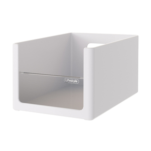 孙小美橱柜收纳盒厨房零食储物筐餐边柜子内里抽屉直角杂物收纳箱