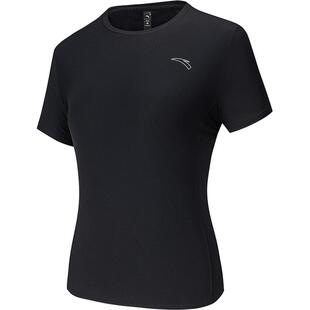 安踏零压速干T恤女夏季跑步健身休闲瑜伽冰丝透气短袖运动上衣女