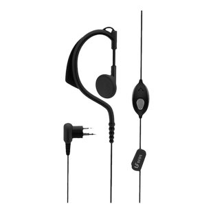 【买5送1】BFDX北峰对讲机耳机HL501耳麦耳挂式粗线K头通用型