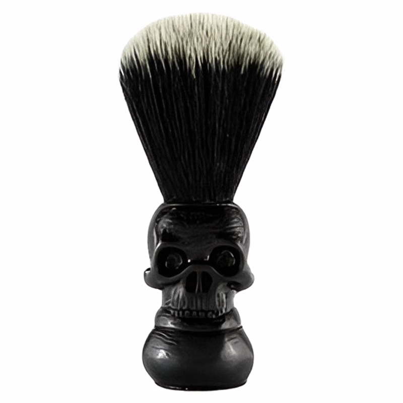barber男士理容工具胡须打泡器碗套装复古骷髅头刷子洗面奶气泡碗
