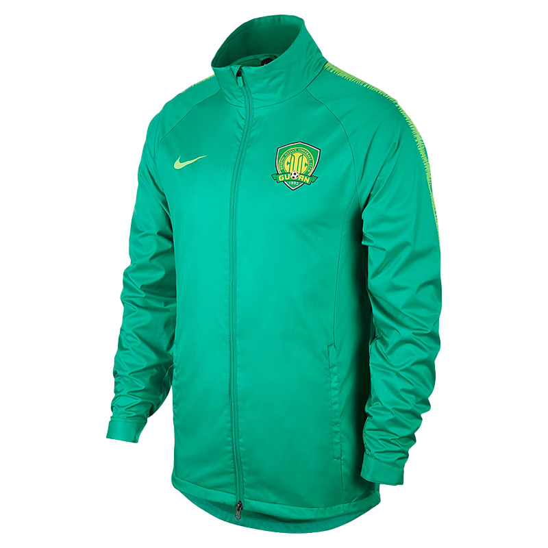 Nike/耐克正品当季中超北京国安风雨衣男子运动训练外套AR4519