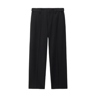 【韩国明星同款】佐丹奴裤子男装暗门筒商务修身休闲长裤01114915