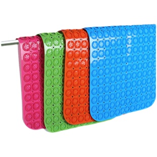 老人防摔倒浴室pvc防滑垫洗澡地垫厕所卫生间淋浴房专用脚踩踏垫